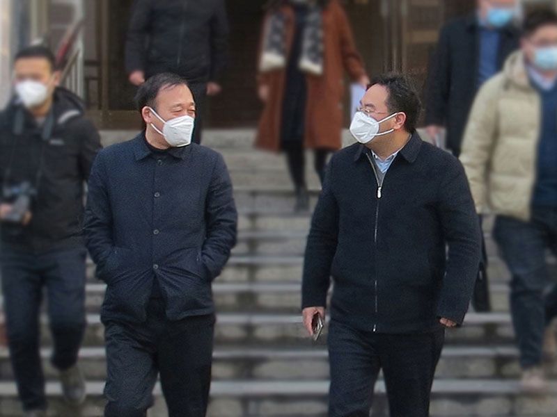 祝书记莅临公司调研防疫药品生产和企业运营情况